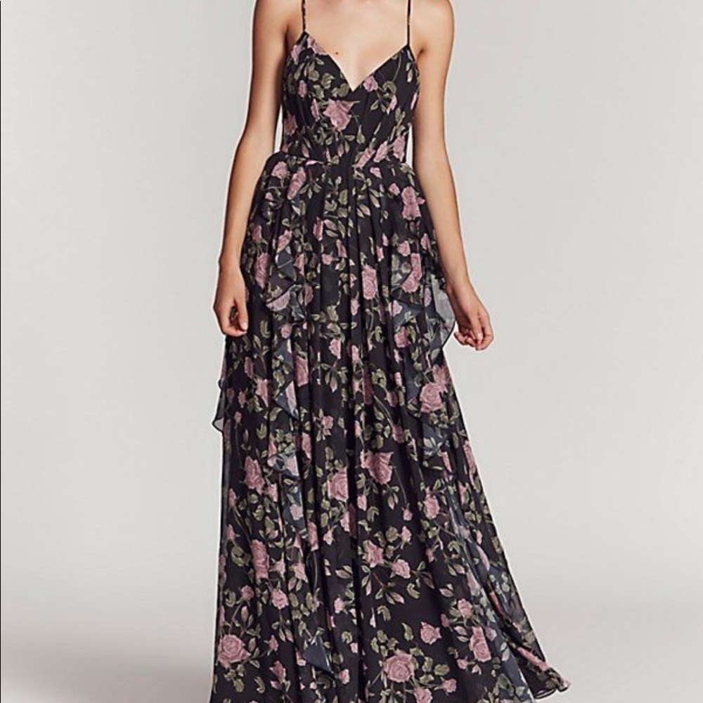 🌸 Free People Fame and Partners Gorgeous Gown